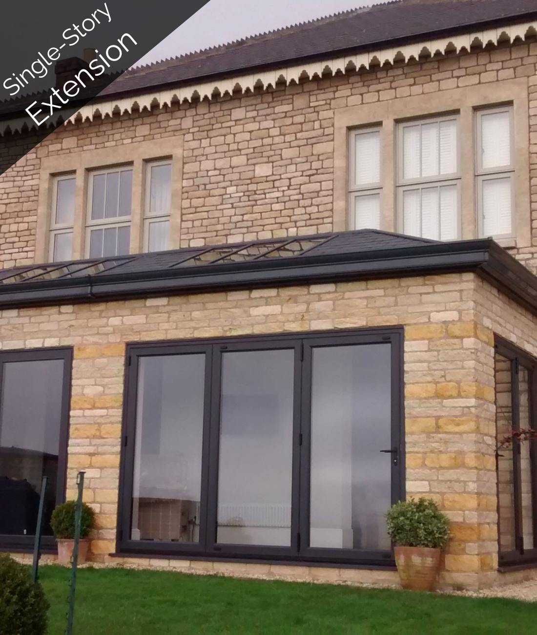 Single-storey house extension design in South-East London