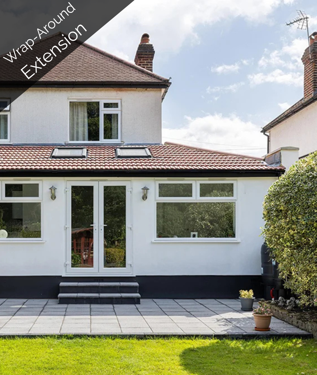Wrap Around house extension plan in London